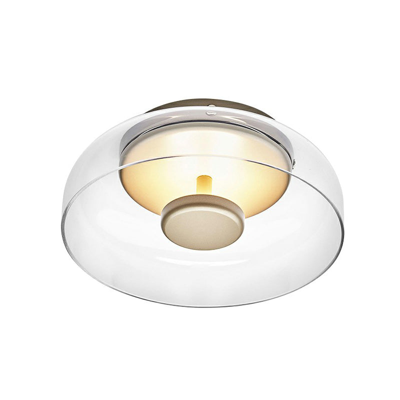 Lumiglass – Moderne LED Wandlamp met Glazen Driehoekige Kap
