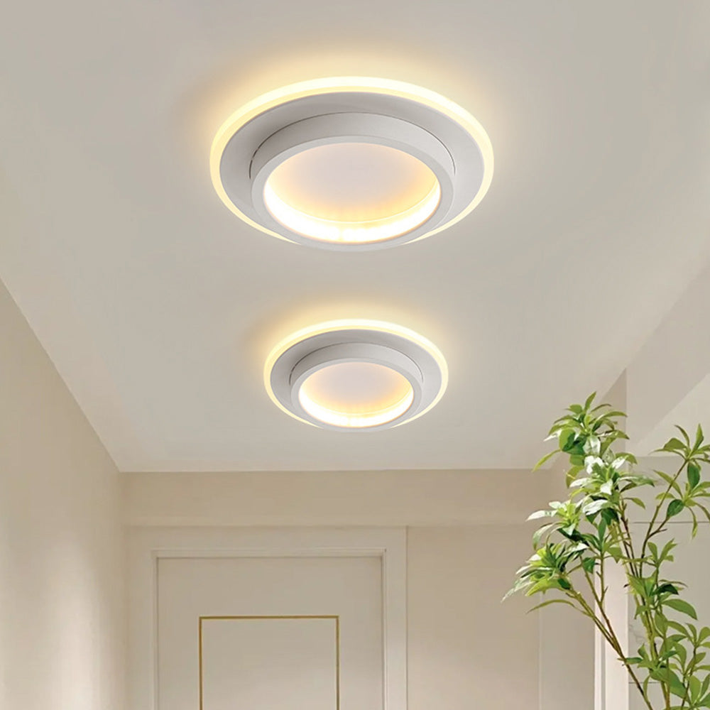 Glowhalo – Ronde Plafondlamp met LED en Acryl voor Hal of Gang