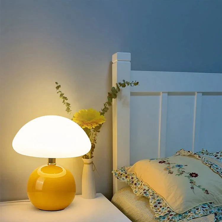 Aurelo – Champignon tafellamp met zachte gloed