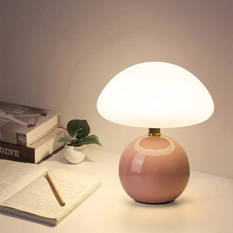 Aurelo – Champignon tafellamp met zachte gloed