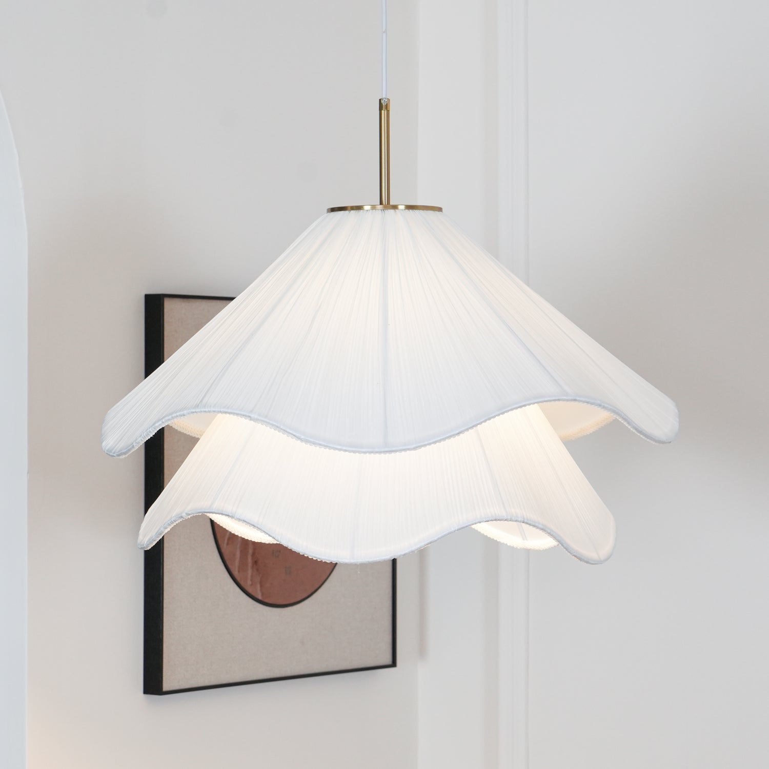 Bloomora – Elegant Design Loftlampe med Blomsterform