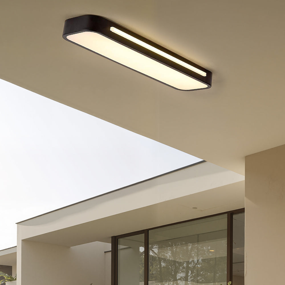 Glowrond - Lampada da soffitto a LED moderna per ingresso e corridoio