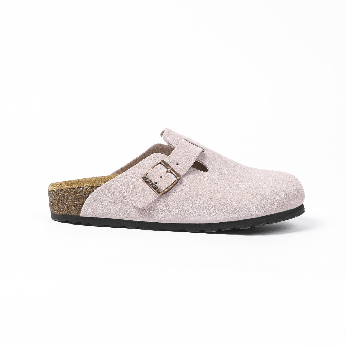 Sabot Birkenstock Boston Classic e rosa scuro