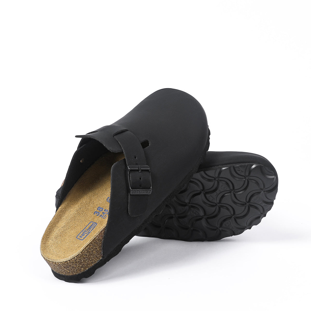 Zoccoli Birkenstock Boston Classic - Nero