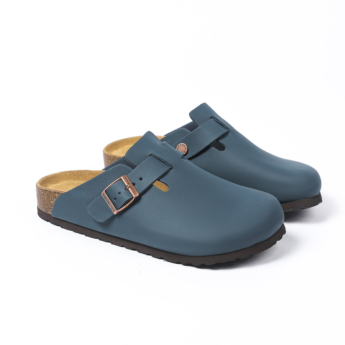 Birkenstock Boston Klassieke Voet - Blauw