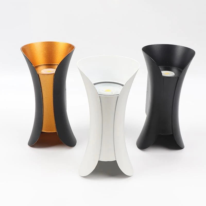 Lumio – Lampada a parete LED elegante per interni ed esterni