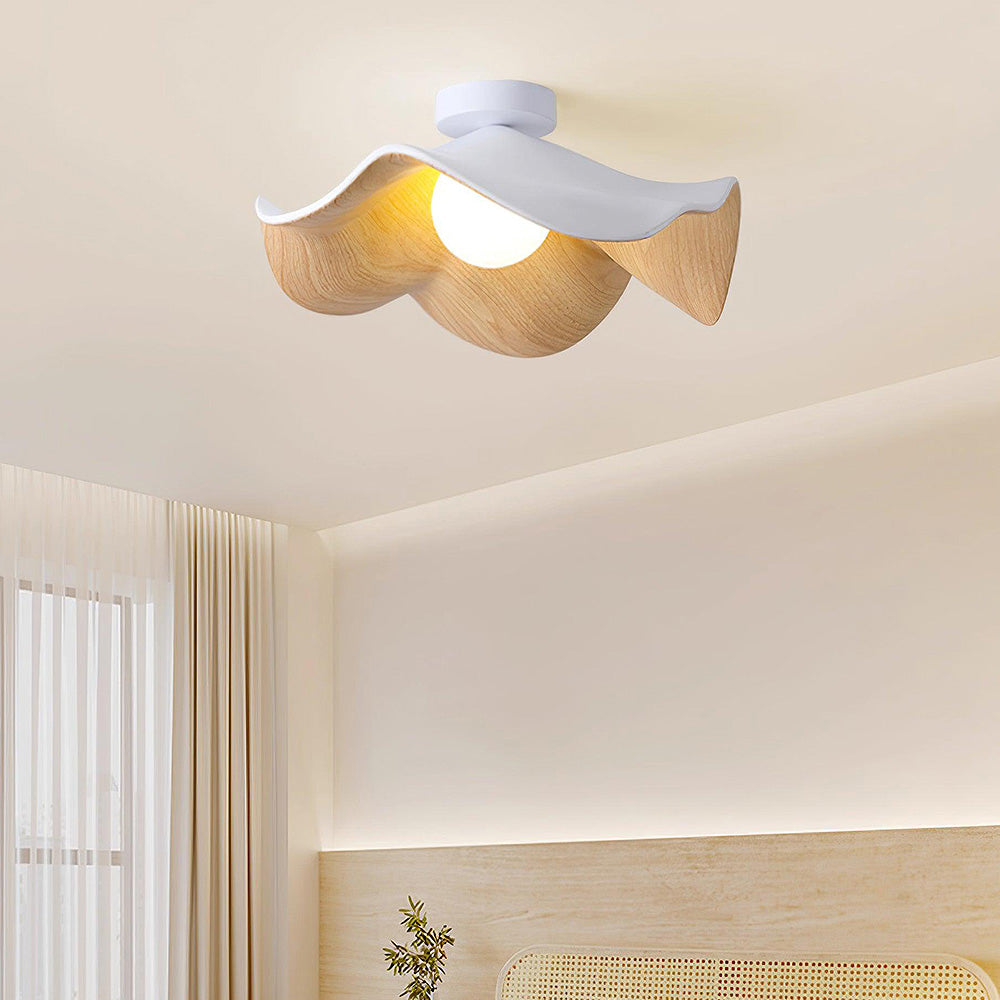 Lumora – Houten design plafondlamp met Scandinavische touch