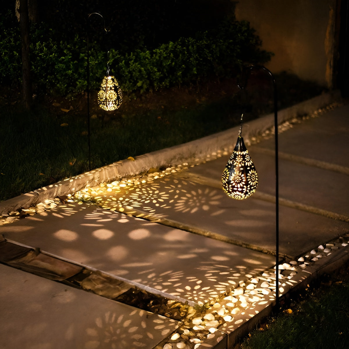 Lumoris – Lanterna ad energia solare con incantevole effetto luce