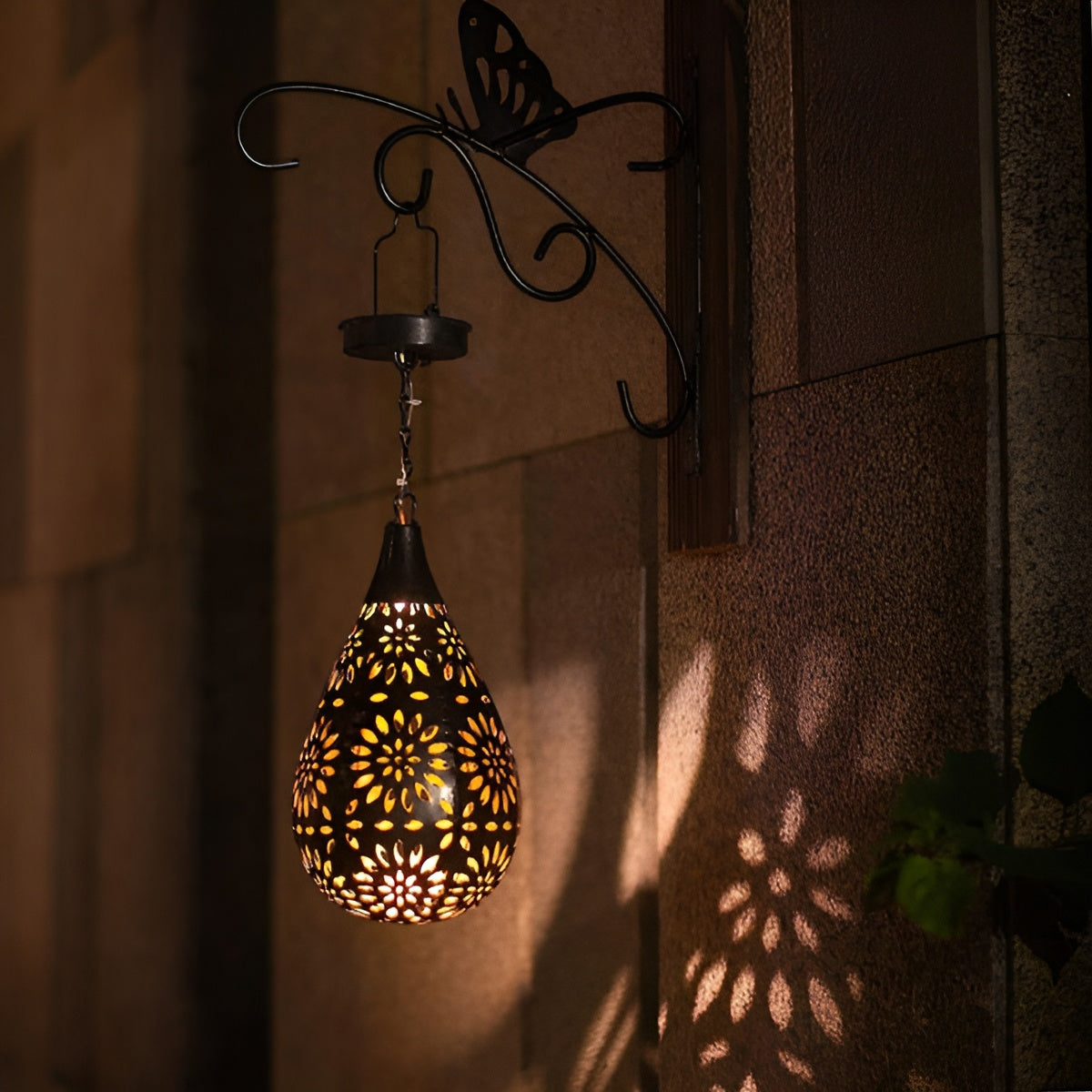 Lumoris – Lanterna ad energia solare con incantevole effetto luce