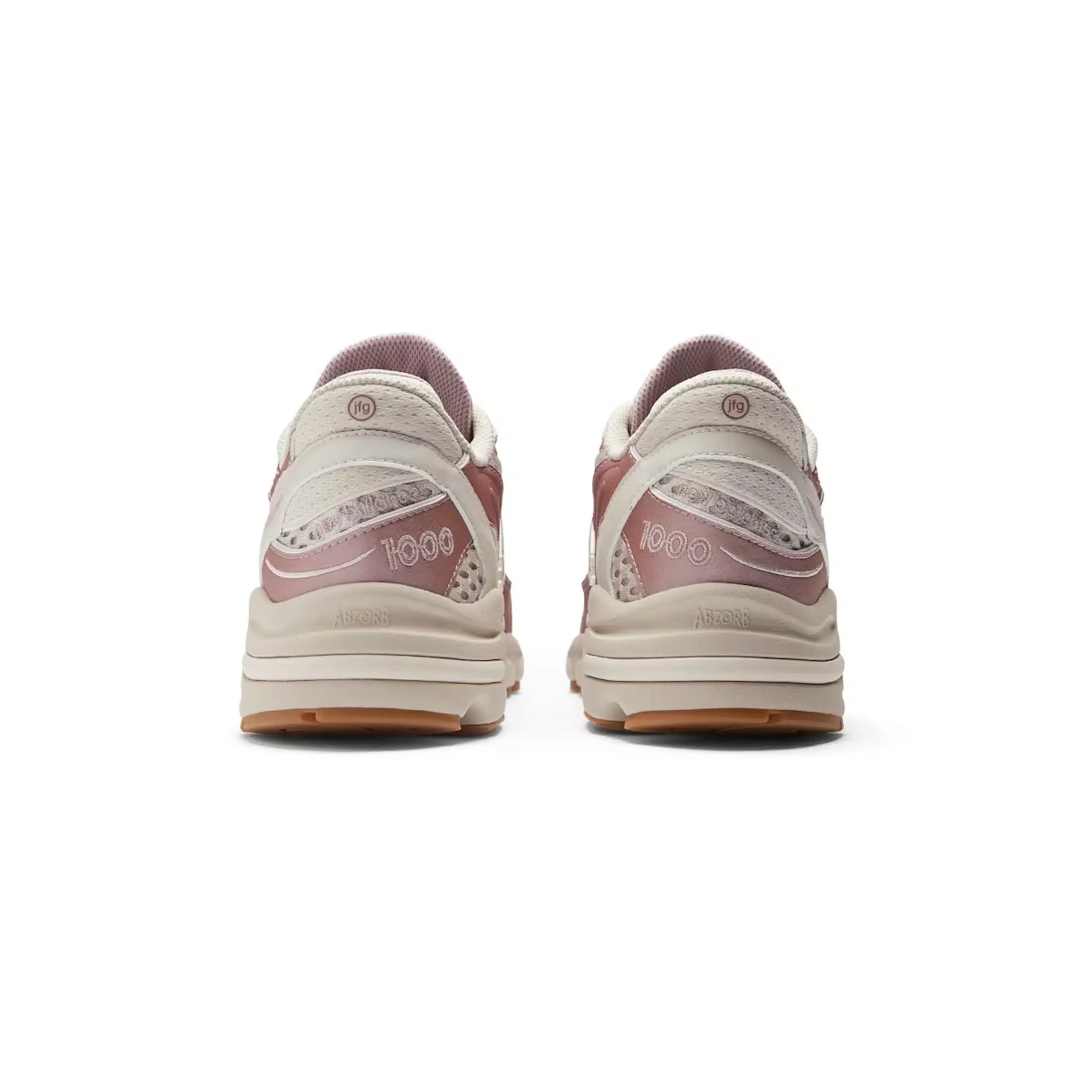 New Balance 1000 x Joe Fresh-artikelen Dames sneakers – Pastelroze elegantie