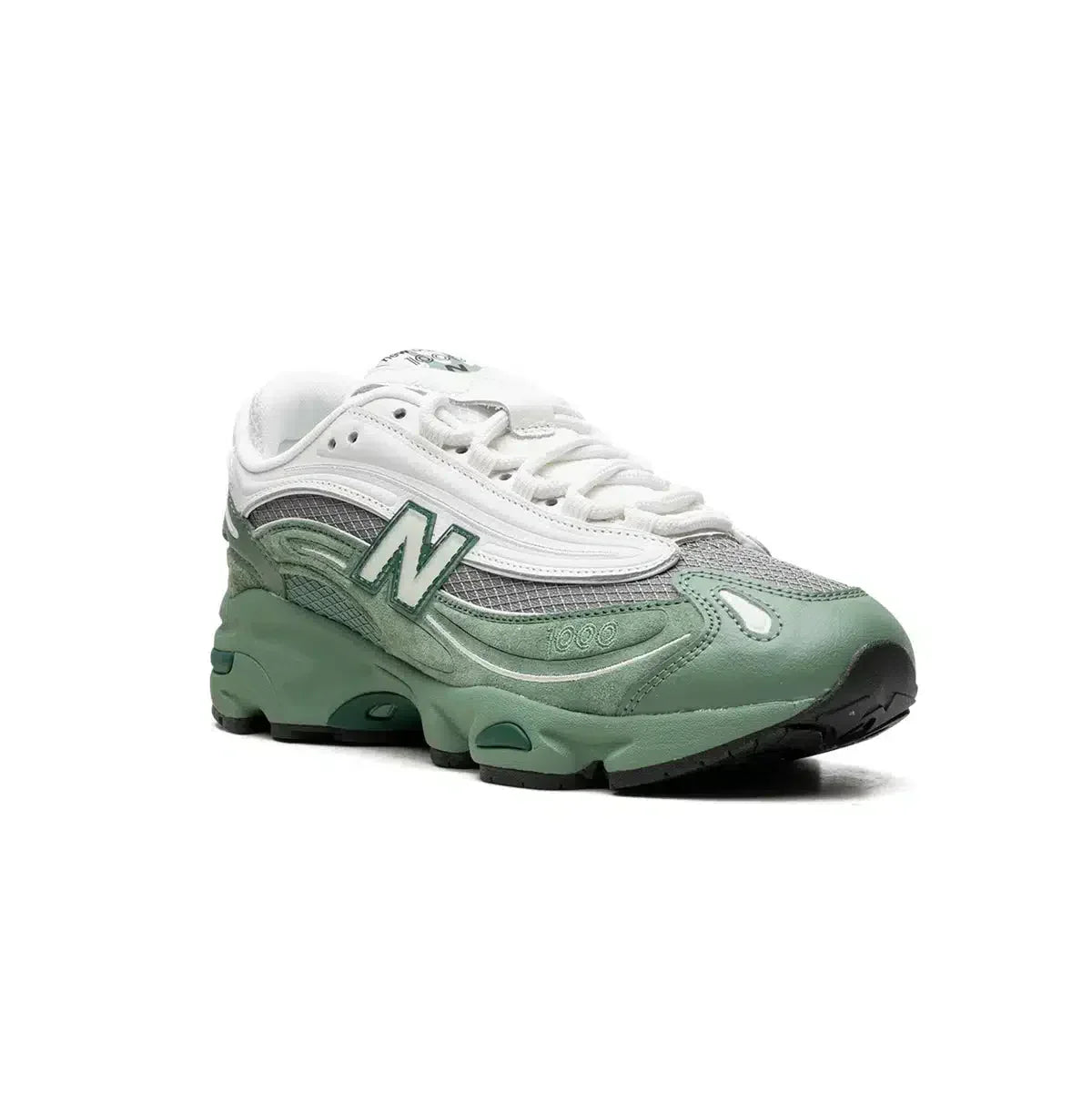 New Balance 1000 hardloopschoenen voor heren – Groen en wit