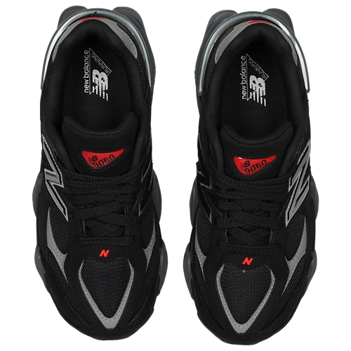 New Balance 9060 Nero Grigio Argento Uomo Sneakers 4