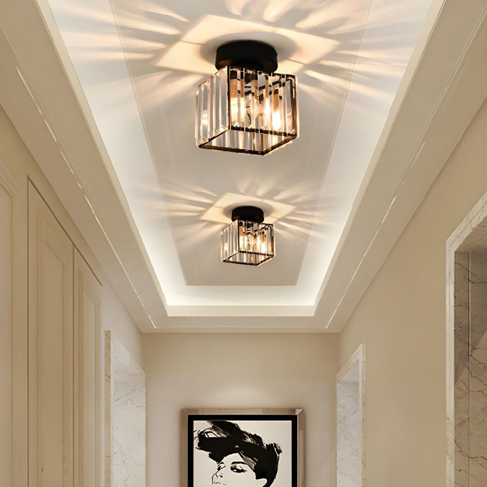 Nox – Sort Moderne Loftlampe med Stramt Design