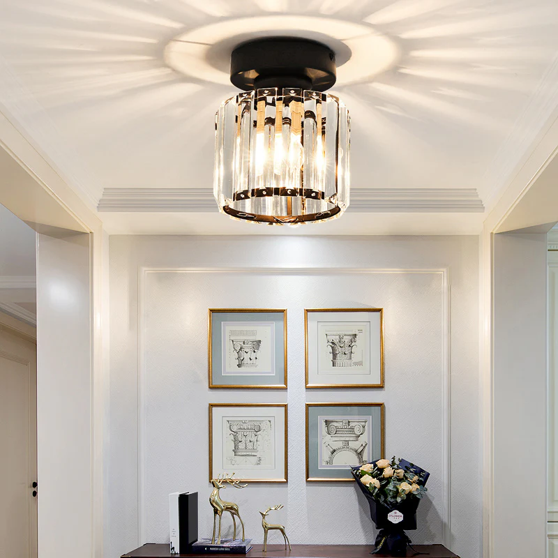 Nox – Zwarte moderne plafondlamp met strak design