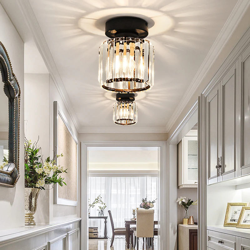 Nox – Zwarte moderne plafondlamp met strak design