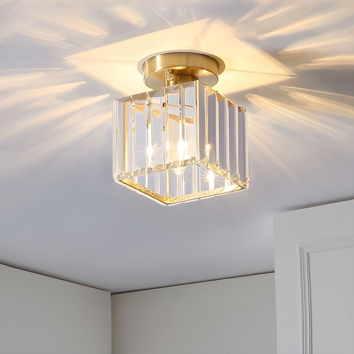 Nox – Zwarte moderne plafondlamp met strak design
