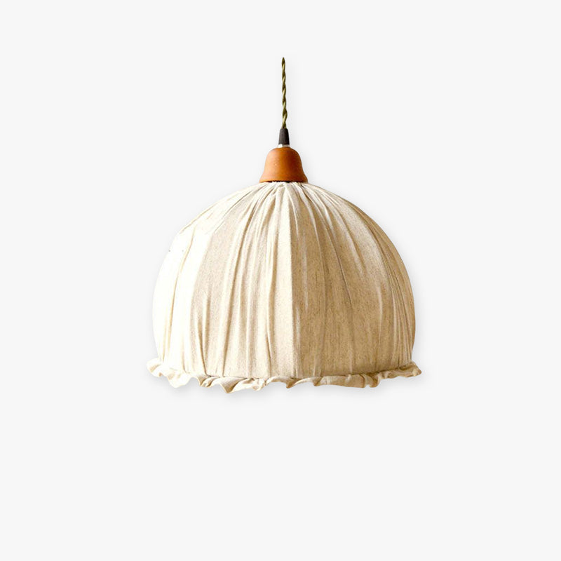 Ecolume - Lampada a sospensione a LED beige scandinava