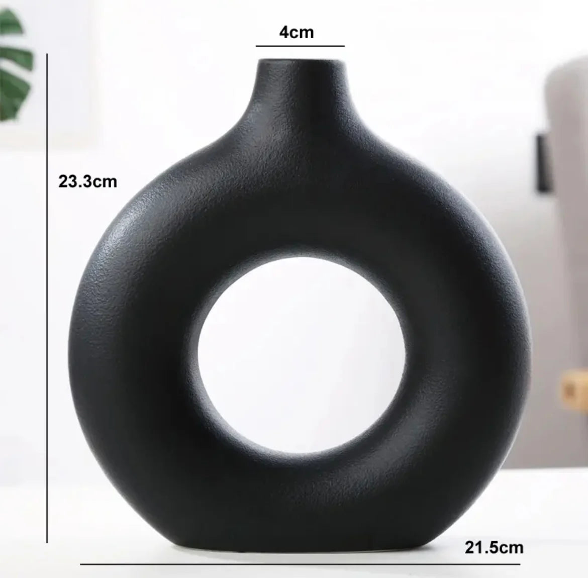 Serenitas - Elegante vaso in vetro per interni armoniosi