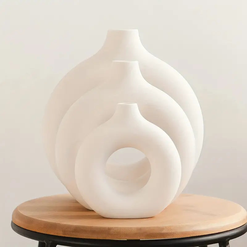 Serenitas - Elegante vaso in vetro per interni armoniosi