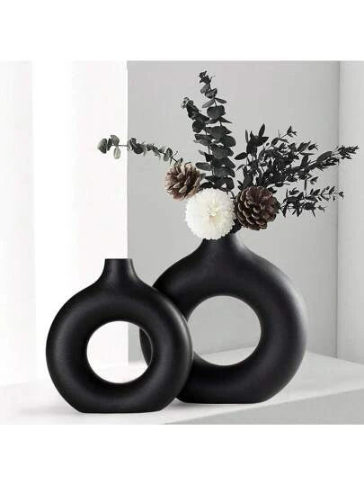 Serenitas - Vaso di Vetro Elegante per un Interno Armonioso