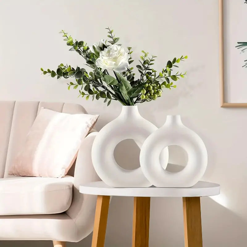 Serenitas - Elegante vaso in vetro per interni armoniosi