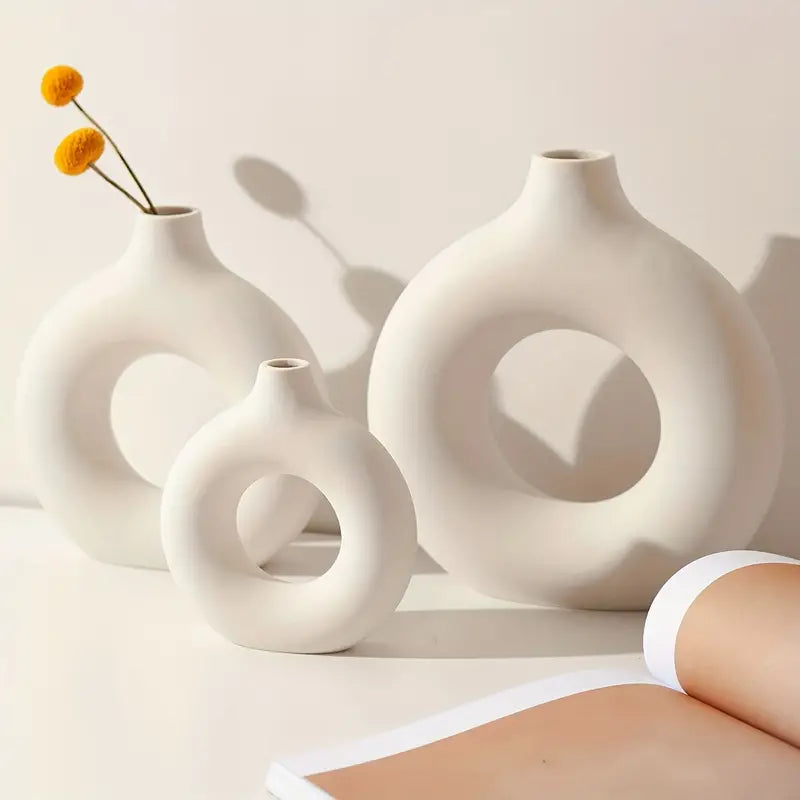 Serenitas - Elegante vaso in vetro per interni armoniosi