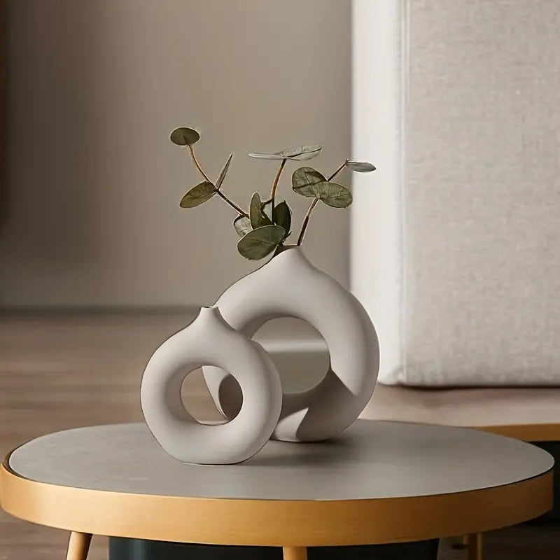 Serenitas - Elegante vaso in vetro per interni armoniosi