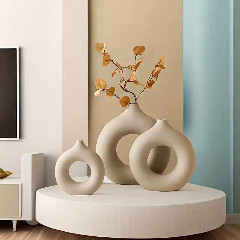 Serenitas - Elegante vaso in vetro per interni armoniosi