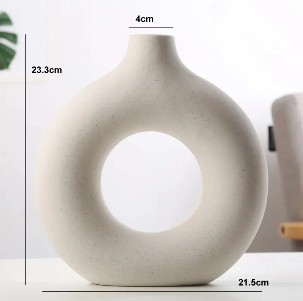 Serenitas - Elegante vaso in vetro per interni armoniosi