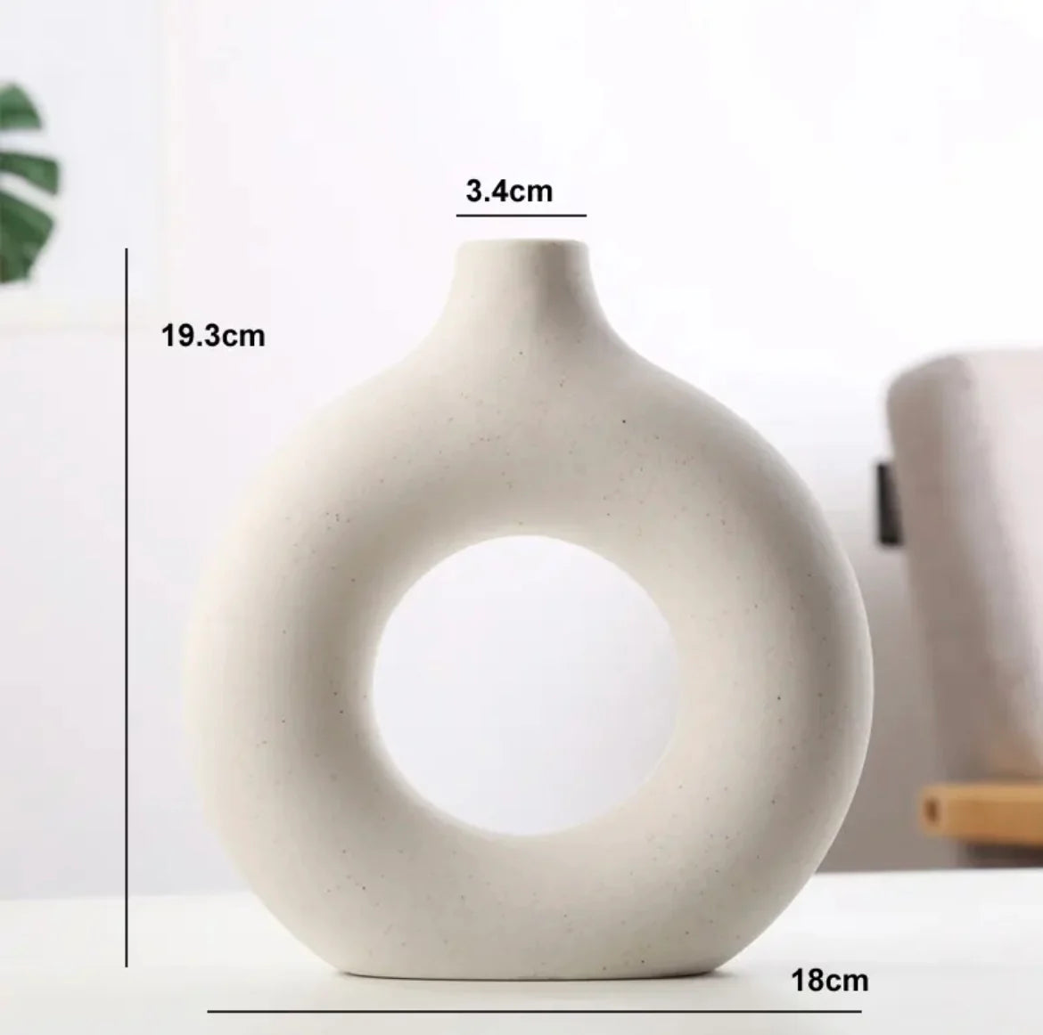 Serenitas - Elegante vaso in vetro per interni armoniosi