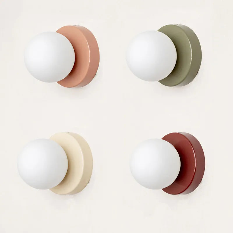 Macalux - Creatieve LED Wandlamp in Macaron Stijl