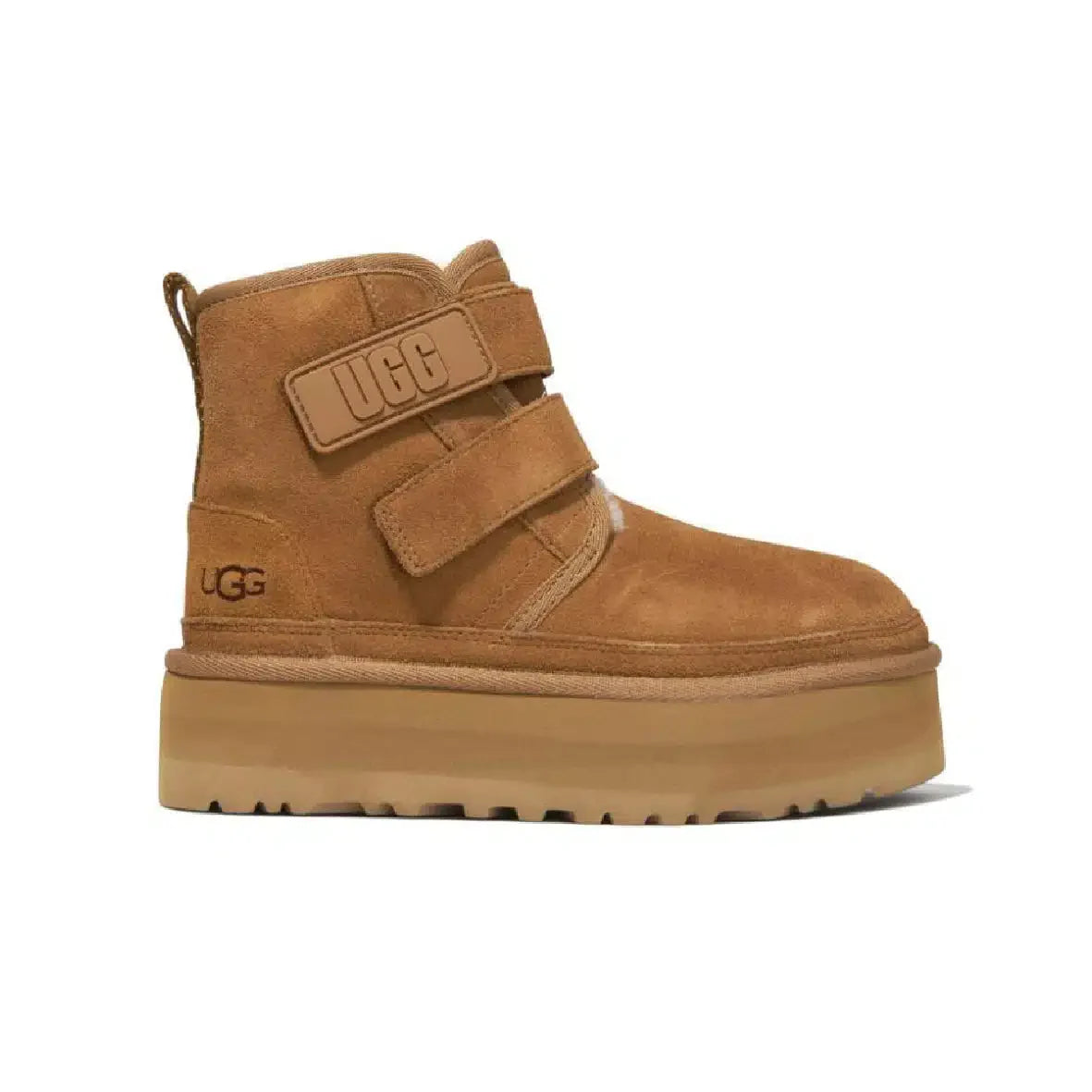 UGG Neumel Platform Boots Chestnut – Elegant en comfortabel met hoge zool
