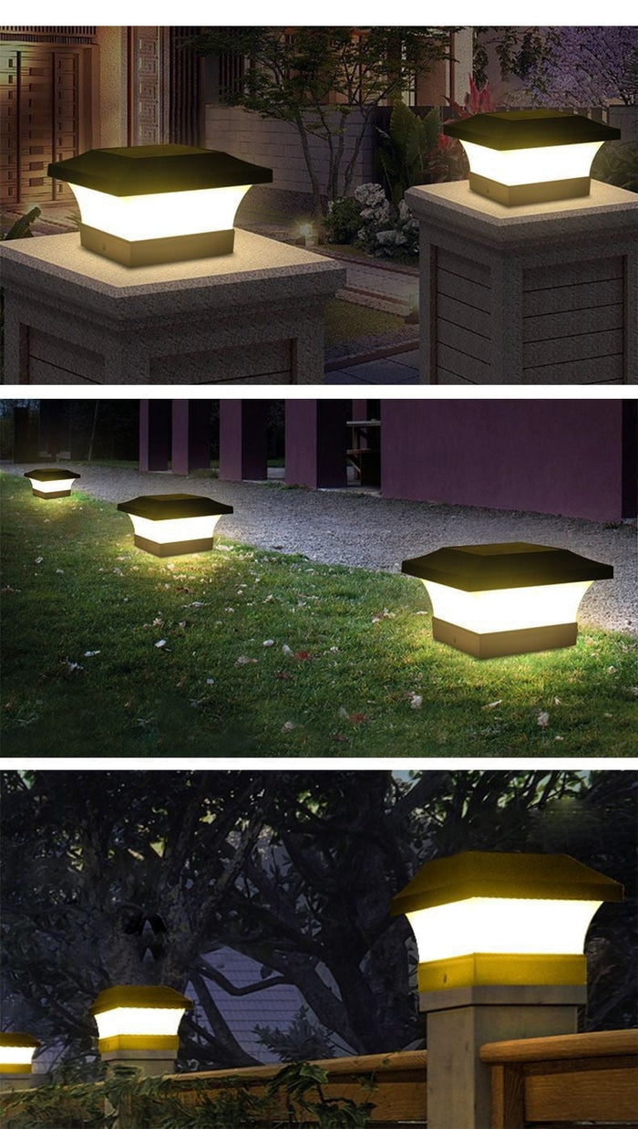 Solinova – Stijlvolle LED Buitenlamp op Zonne-energie