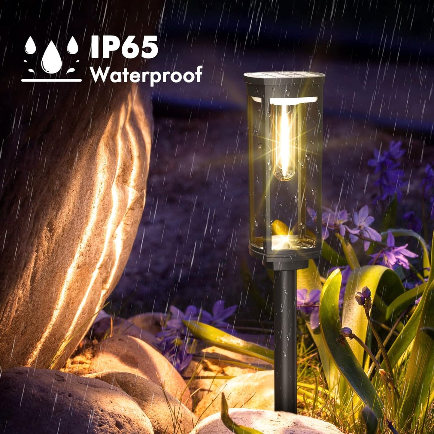 Solvena – Stijlvolle solar buitenlamp voor een warme sfeer