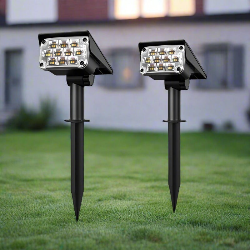 SOLVION solar buitenlamp – Krachtige tuinverlichting solar voor oprit en tuin
