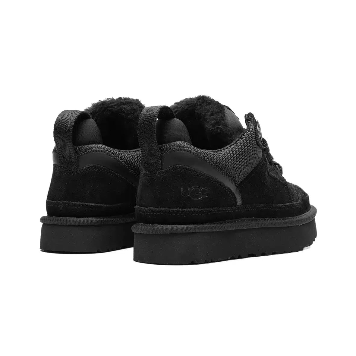 UGG Lowmel Black schoenen – Casual en comfortabel met dikke zool