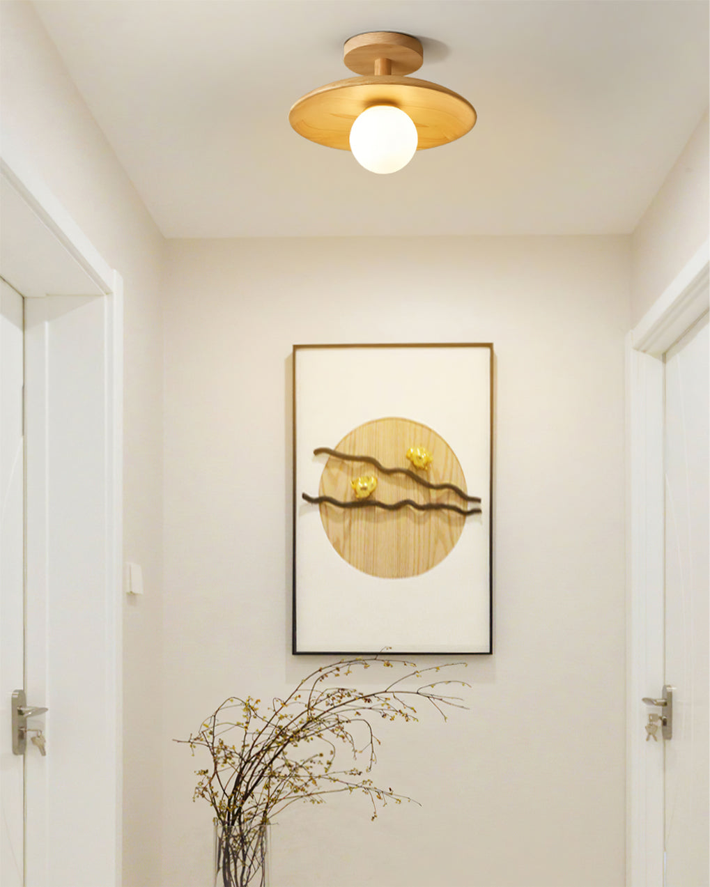 Véluna – Strakke LED Plafondlamp met Modern Design