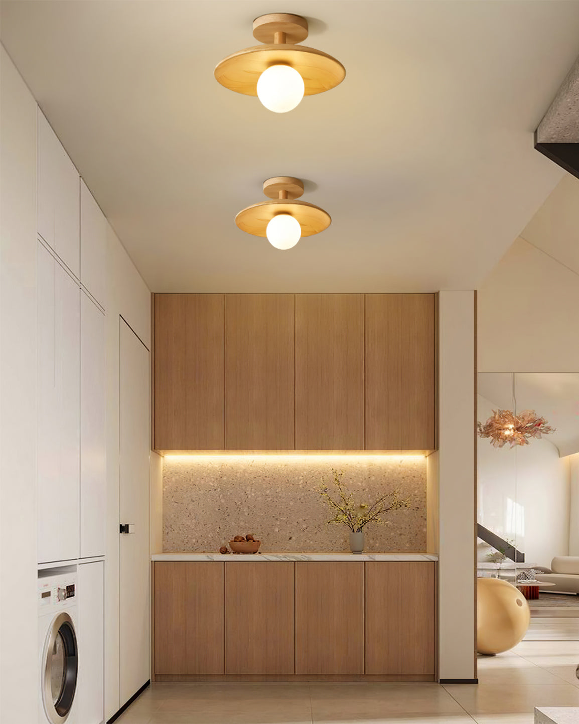 Véluna – Strakke LED Plafondlamp met Modern Design
