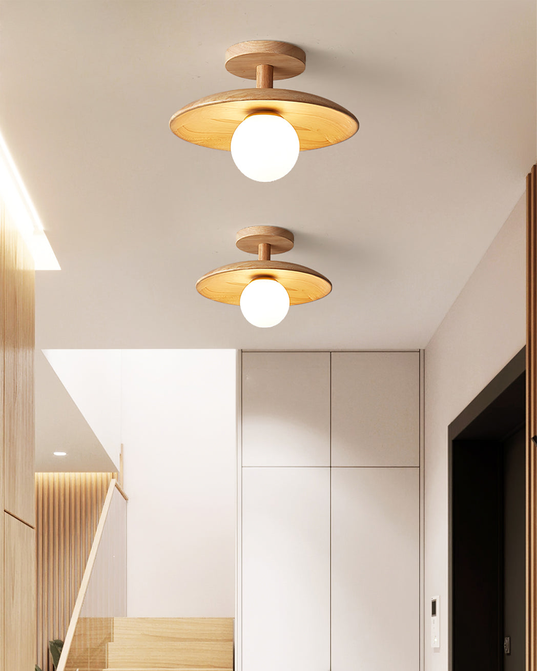 Véluna – Strakke LED Plafondlamp met Modern Design