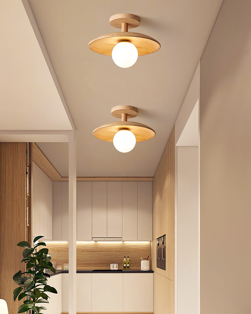 Véluna – Strakke LED Plafondlamp met Modern Design