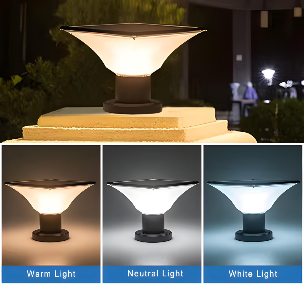 Vivora – Moderne solcelle udendørslampe til en hyggelig have