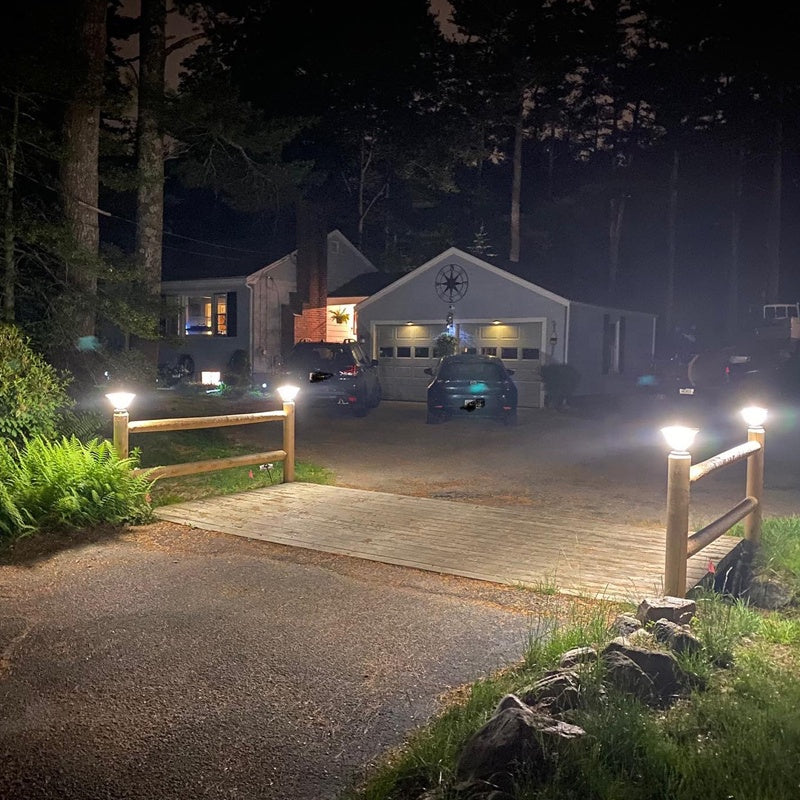 Vivora – Moderne solcelle udendørslampe til en hyggelig have