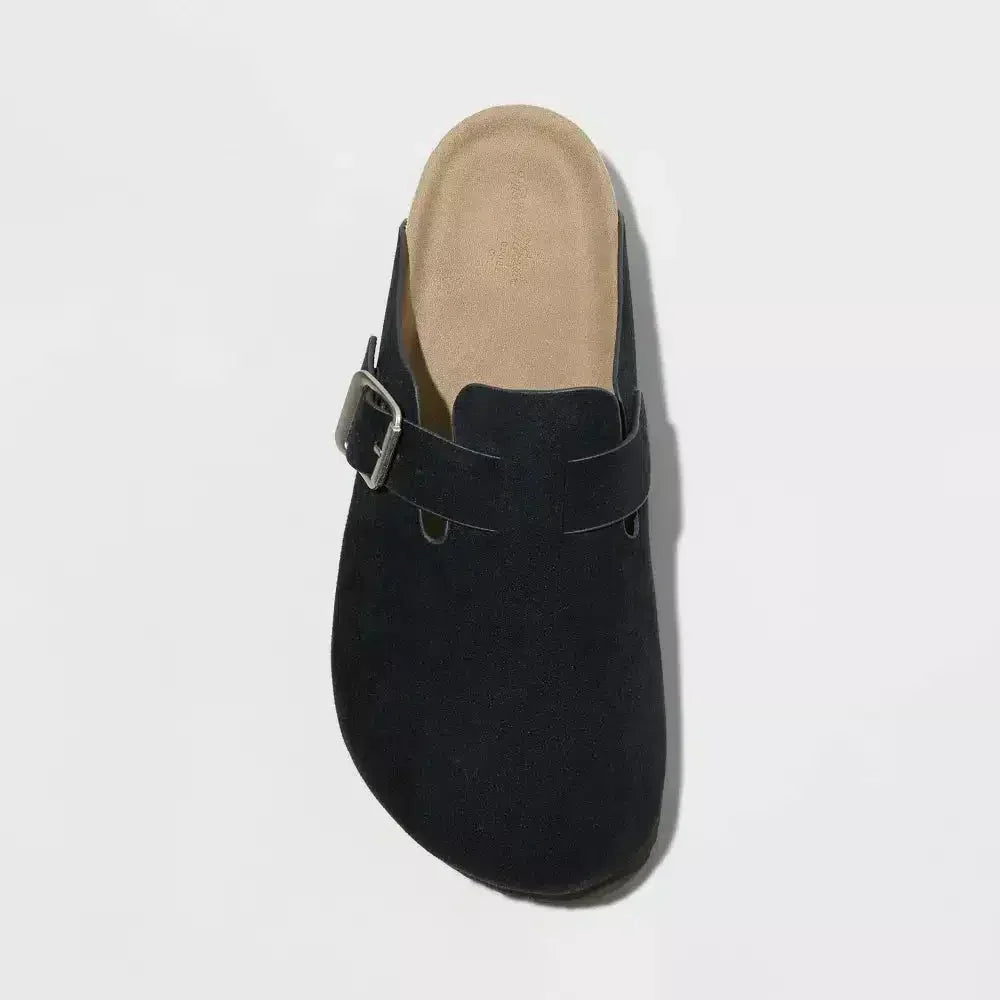 Birkenstock Boston Unisex Clogs van Suède Comfortabel