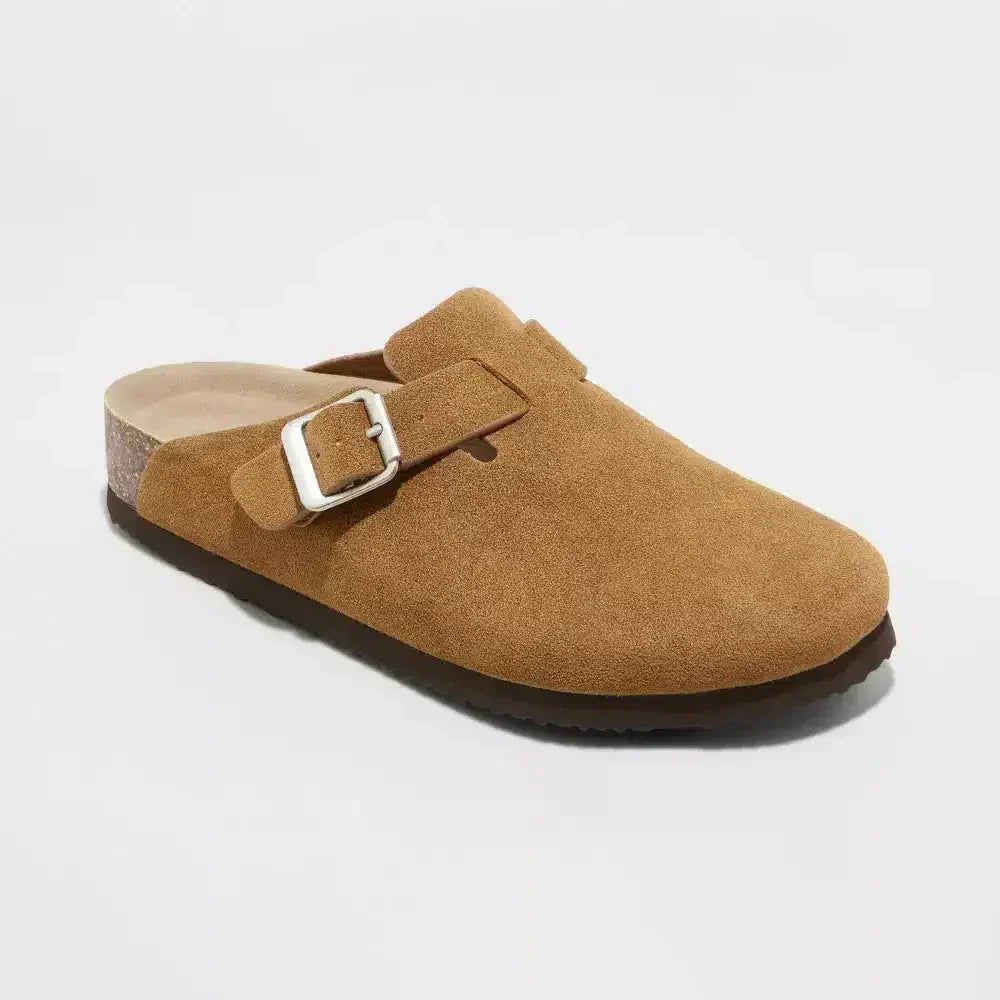 Birkenstock Boston Unisex Clogs van Suède Comfortabel