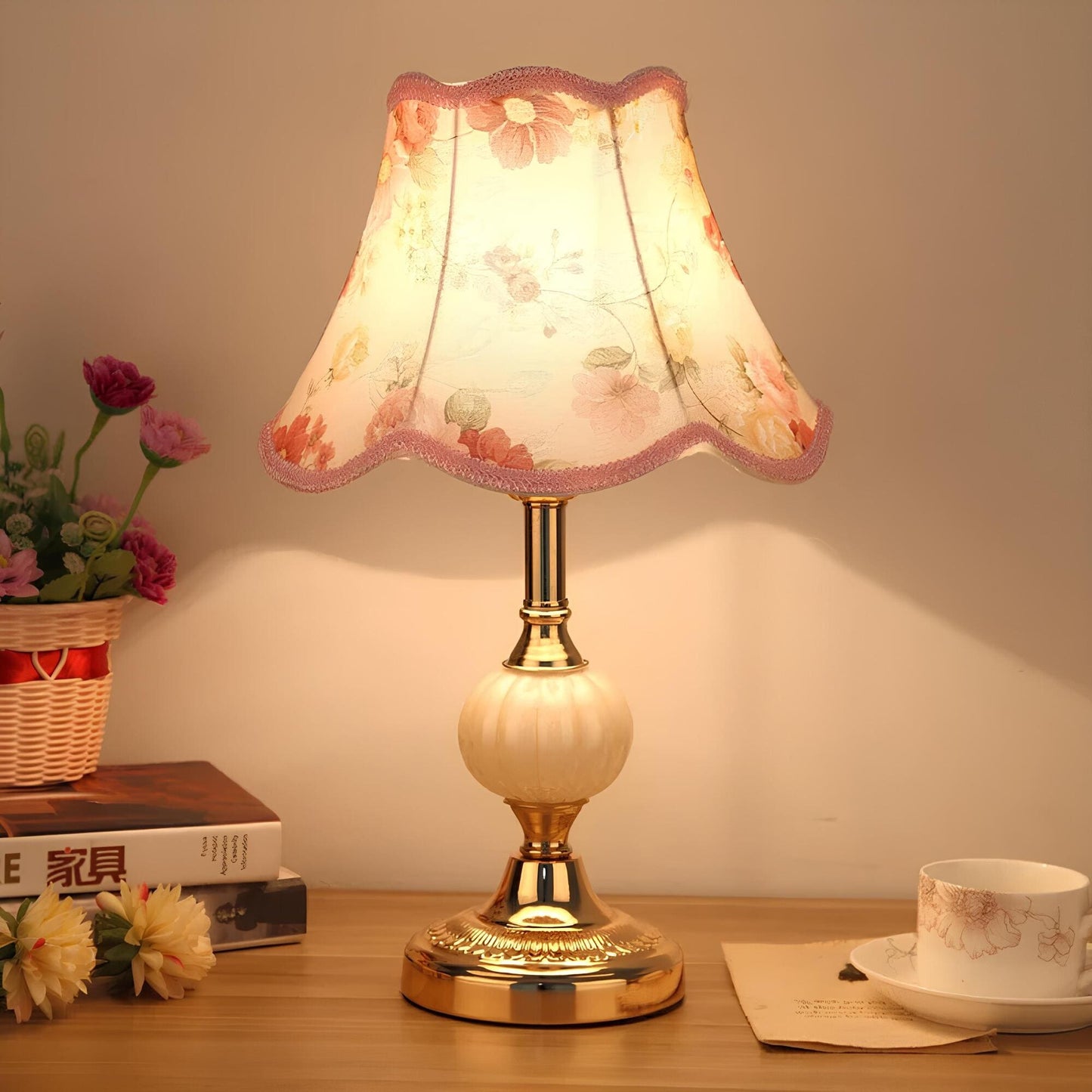 Velora – Vintage LED Tafellamp met Scandinavische Look