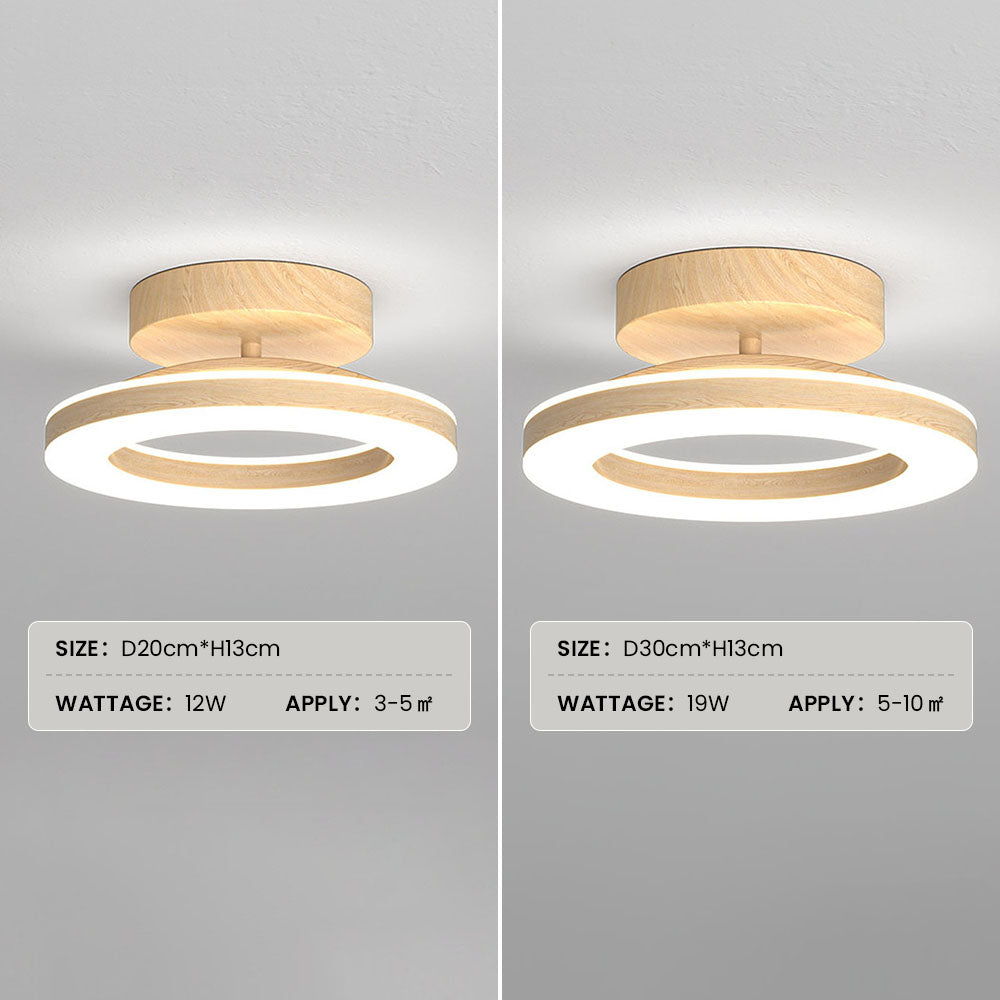 Lumoglow – Ronde LED Plafondlamp van Acryl voor Hal, Entree of Gang