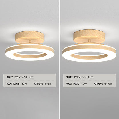 Lumoglow – Ronde LED Plafondlamp van Acryl voor Hal, Entree of Gang