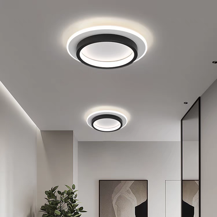 Glowhalo – Ronde Plafondlamp met LED en Acryl voor Hal of Gang