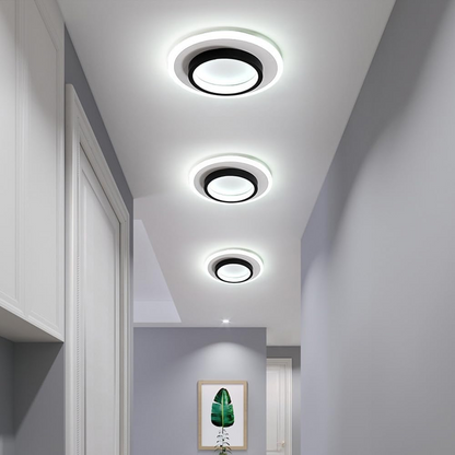 Glowhalo – Ronde Plafondlamp met LED en Acryl voor Hal of Gang