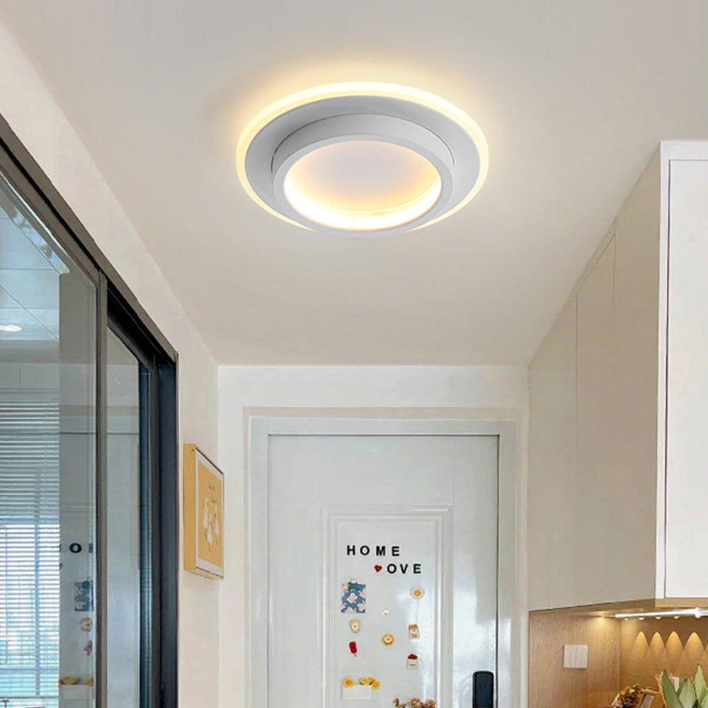 Glowhalo – Ronde Plafondlamp met LED en Acryl voor Hal of Gang